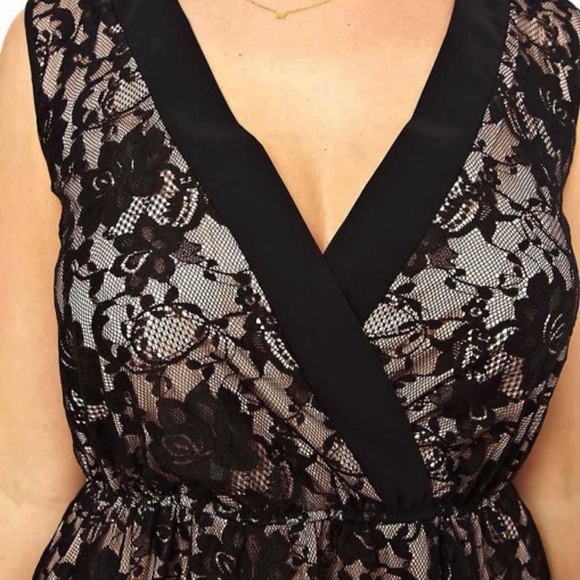 ASOS BLACK LACE DRESS - Picture 5 of 6